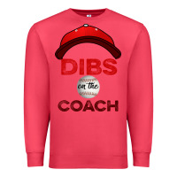 Cardinal Dibs On The Coach Baseball Premium Sweatshirt - Bettercallsaul