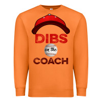 Carrot Dibs On The Coach Baseball Premium Sweatshirt - Bettercallsaul