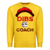 Lemon Dibs On The Coach Baseball Premium Sweatshirt - Bettercallsaul