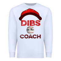White Dibs On The Coach Baseball Premium Sweatshirt - Bettercallsaul