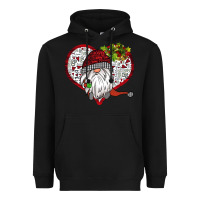 Black Valentine's Day Gnome Heavyweight Hoodie - Bettercallsaul