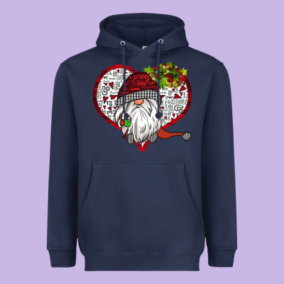 Valentine's Day Gnome Heavyweight Hoodie Designed By Bettercallsaul