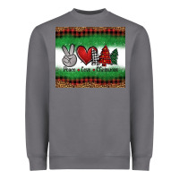 Storm Peace Love Christmas Trees Heavyweight Sweatshirt - Jasminsmagicworld