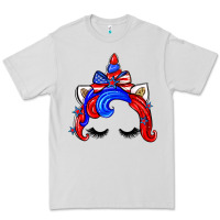 Dove Grey 4th of july unicorn Premium Tee - Zillion Design Studio