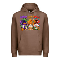 Chestnut Hallothanksmas gnomes Premium Hoodie - NancyCooperArtShop