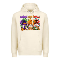 Tofu Hallothanksmas gnomes Premium Hoodie - NancyCooperArtShop