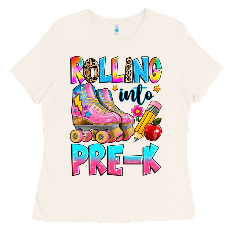 Rolling Into Pre K Grade Ladies Tee by texasbilliewilder | Teevron
