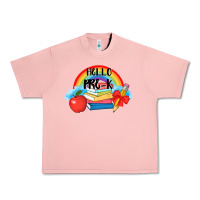 Salmon back to school hello pre k Urban Heavy Tee - AdoDesignShop