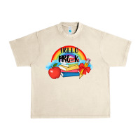 Sandshell back to school hello pre k Urban Heavy Tee - AdoDesignShop