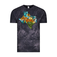 Cloud Black western texas map Vintage Tee - AdoDesignShop