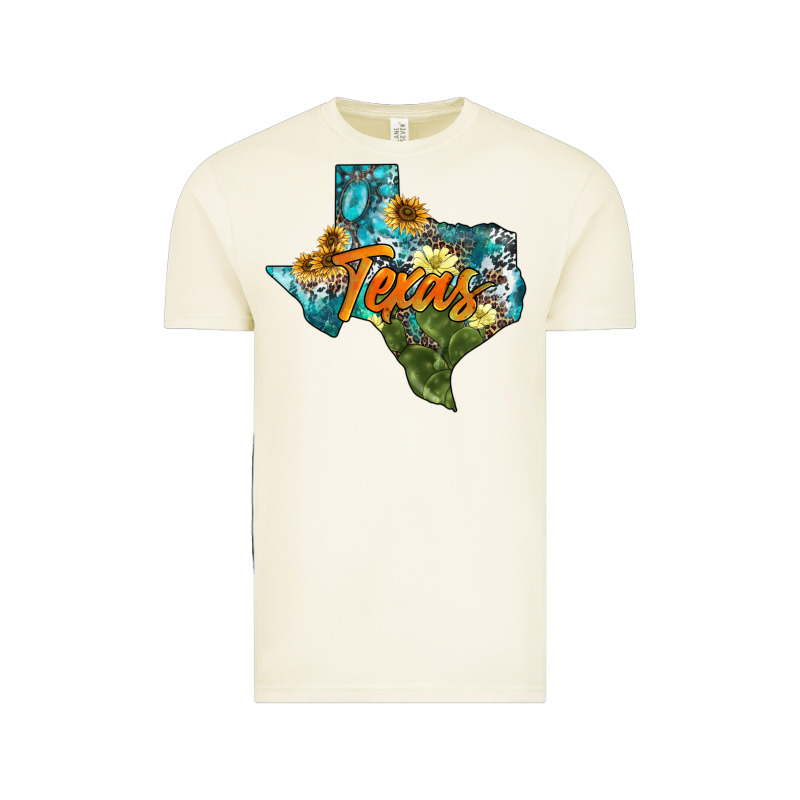 Western Texas Map Vintage Tee by AdoDesignShop | Teevron