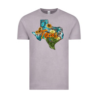 Vintage Zinc western texas map Vintage Tee - AdoDesignShop