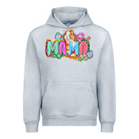 Heather Grey Western Mama Easter Urban Hoodie - CowGirlArtShop