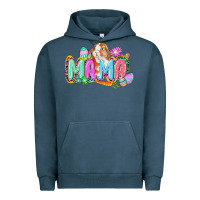 Pigment Midnight Navy Western Mama Easter Urban Hoodie - CowGirlArtShop