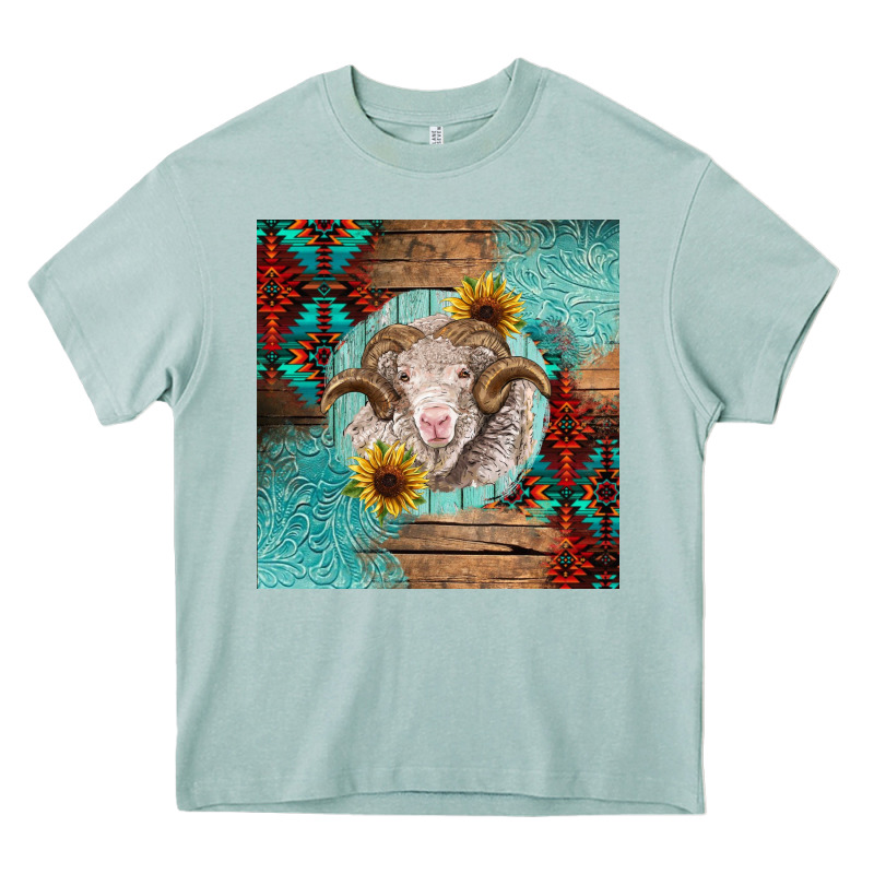 Western Merino Heavy Core Tee by BarkalooDesign | Teevron