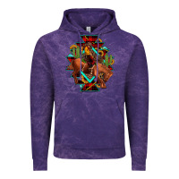 Cloud Purple aztec rodeo cowboy christmas Vintage Hoodie - JahusDesignShop