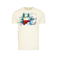 Vintage Arctic dental christmas teeth and winter with snowman Vintage Tee - AdoDesignShop
