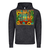 Vintage Black don't think jesus done it that way western skeleton cactus Vintage Hoodie - Artiststas