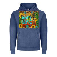 Vintage Denim don't think jesus done it that way western skeleton cactus Vintage Hoodie - Artiststas