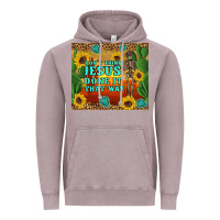 Vintage Zinc don't think jesus done it that way western skeleton cactus Vintage Hoodie - Artiststas