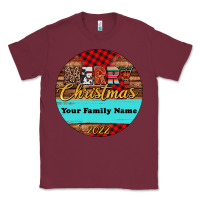 Burgundy (preview)custom christmas ornament Classic Tee - Jasminsmagicworld