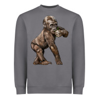 Storm Baby Gorilla Heavyweight Sweatshirt - LillyAllenDesigns