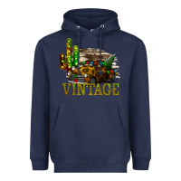 Navy Rusty Grunge Car Vintage Heavyweight Hoodie - Bettercallsaul