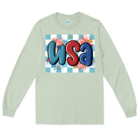 Matcha usa retro Long Sleeve Tee - MaliasSmallBusiness