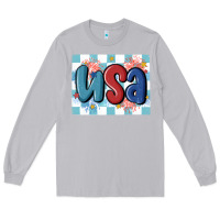Moon Dust usa retro Long Sleeve Tee - MaliasSmallBusiness