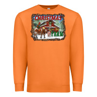 Carrot Christmas on the farm Premium Sweatshirt - RanaPortraitStore
