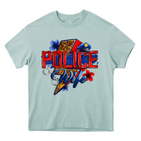 Arona police wife with lightning bolt Heavy Core Tee - Zillion Design Studio