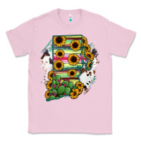 Bubblegum Pink Rhode island State aMp Classic Tee - RanaPortraitStore