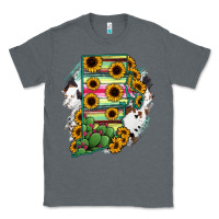 Charcoal Heather Rhode island State aMp Classic Tee - RanaPortraitStore