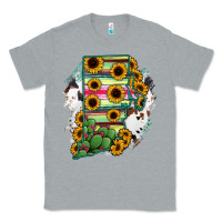 Heather Grey Rhode island State aMp Classic Tee - RanaPortraitStore