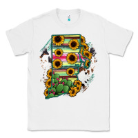 White Rhode island State aMp Classic Tee - RanaPortraitStore