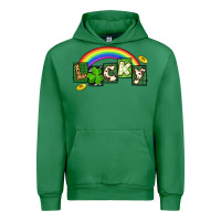 Emerald Lucky St. Patrick's Day Urban Hoodie - CowGirlArtShop