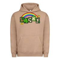 Pigment Burro Lucky St. Patrick's Day Urban Hoodie - CowGirlArtShop