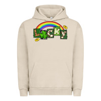 Pigment French Oak Lucky St. Patrick's Day Urban Hoodie - CowGirlArtShop