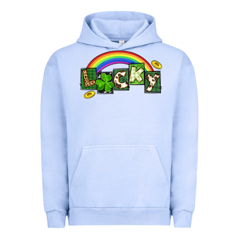 Lucky St. Patrick's Day Urban Hoodie by CowGirlArtShop | Teevron