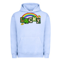 Pigment Grape Ice Lucky St. Patrick's Day Urban Hoodie - CowGirlArtShop