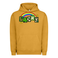 Pigment Peanut Butter Lucky St. Patrick's Day Urban Hoodie - CowGirlArtShop