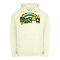 Pigment Pistachio Lucky St. Patrick's Day Urban Hoodie - CowGirlArtShop