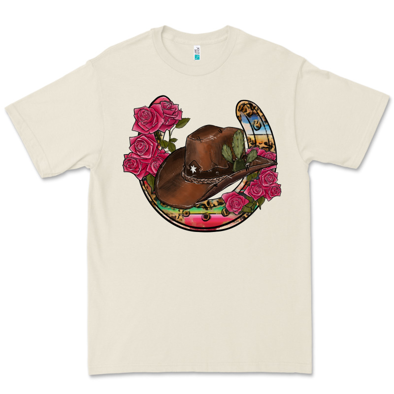 Western Serape Horseshoe Premium Tee by RanaPortraitStore | Teevron