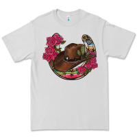 Dove Grey western serape horseshoe Premium Tee - RanaPortraitStore