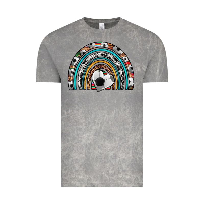 Soccer Rainbow Vintage Tee by Artiststas | Teevron
