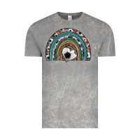 Cloud Rock soccer rainbow Vintage Tee - Artiststas