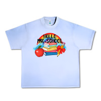 Grape Ice Hello Pre School Urban Heavy Tee - AdoDesignShop