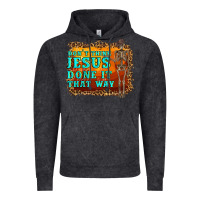 Vintage Black don't jesus done it that way western skeleton Vintage Hoodie - Artiststas