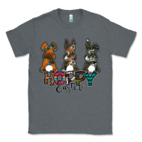 Charcoal Heather Hoppy Easter Classic Tee - CowhideDigitalArt