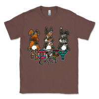 Chestnut Hoppy Easter Classic Tee - CowhideDigitalArt